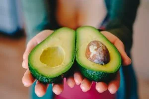 Aguacate abierto