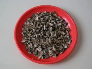 Pipas de girasol tostadas